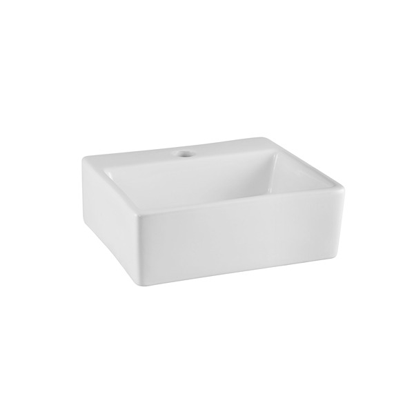 Hudson Reed Rectangular Vessel 335 x 115mm White