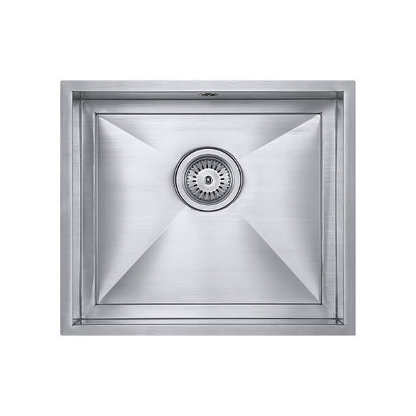 The 1810 AXIXUNO 355U QG Single Bowl Undermount Sink 26mm - Stainless Steel