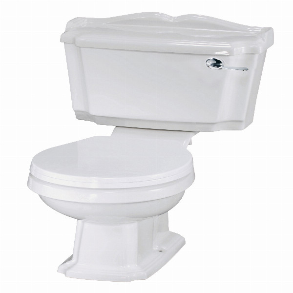 Nuie Legend Close Coupled Wc - White Traditional
