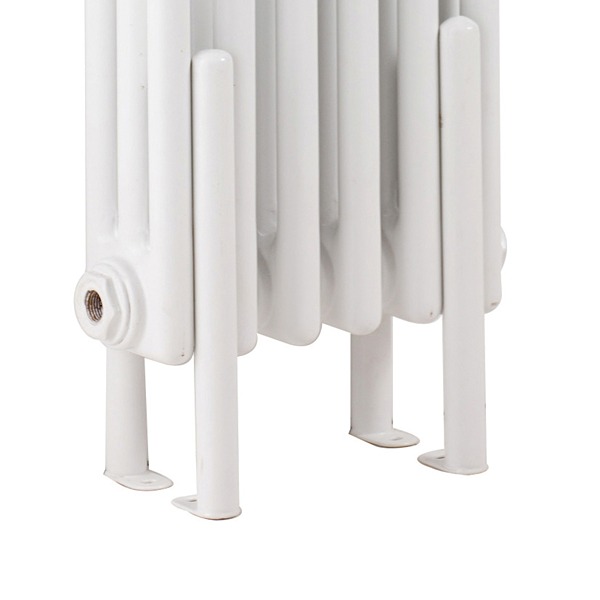 Hudson Reed Colosseum Floor Mounted Legs 27 x 310mm Gloss White