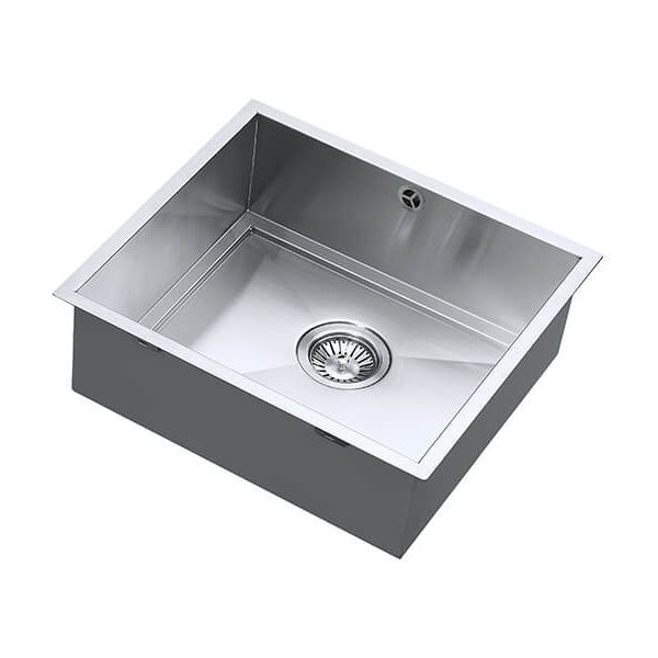 The 1810 AXIXUNO 355U QG Single Bowl Undermount Sink 26mm - Stainless Steel
